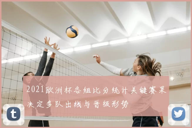 2021欧洲杯各组比分统计关键赛果决定多队出线与晋级形势