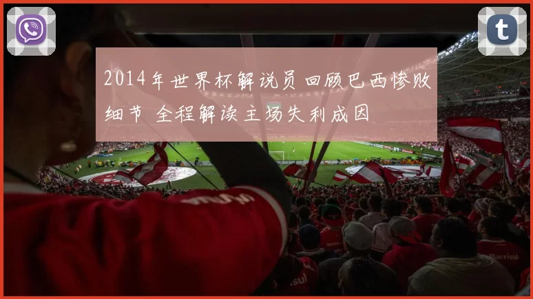 2014年世界杯解说员回顾巴西惨败细节 全程解读主场失利成因